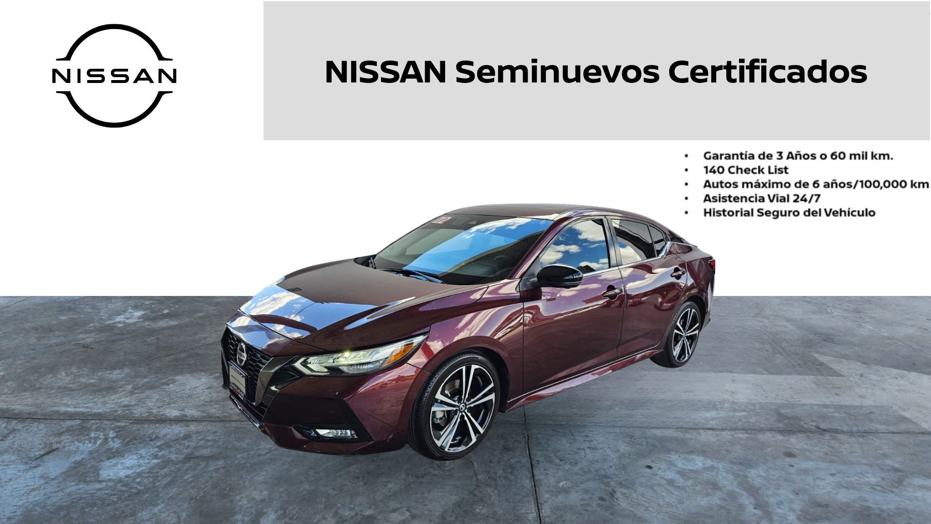 2022 Nissan SENTRA 4 PTS SR PLATINUM CVT AAC AUT ASTOS DEPORTIVOS BOSE PIEL NEGRA QC F LED RA-18