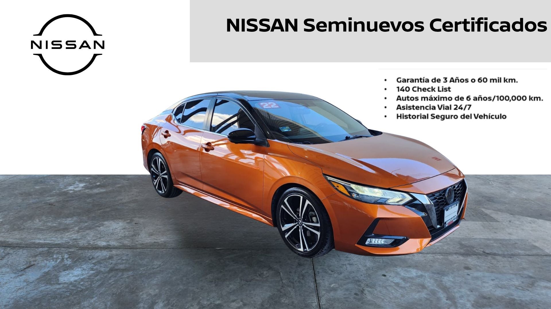 2022 Nissan SENTRA 4 PTS SR BI-TONO CVT AAC BOSE QC F LED RA-18